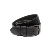 Morrison Full-Grain Leather Belt رجالي in Classic 100% Full-Grain Leather - Full Exterior Front Profile View | Buy Online