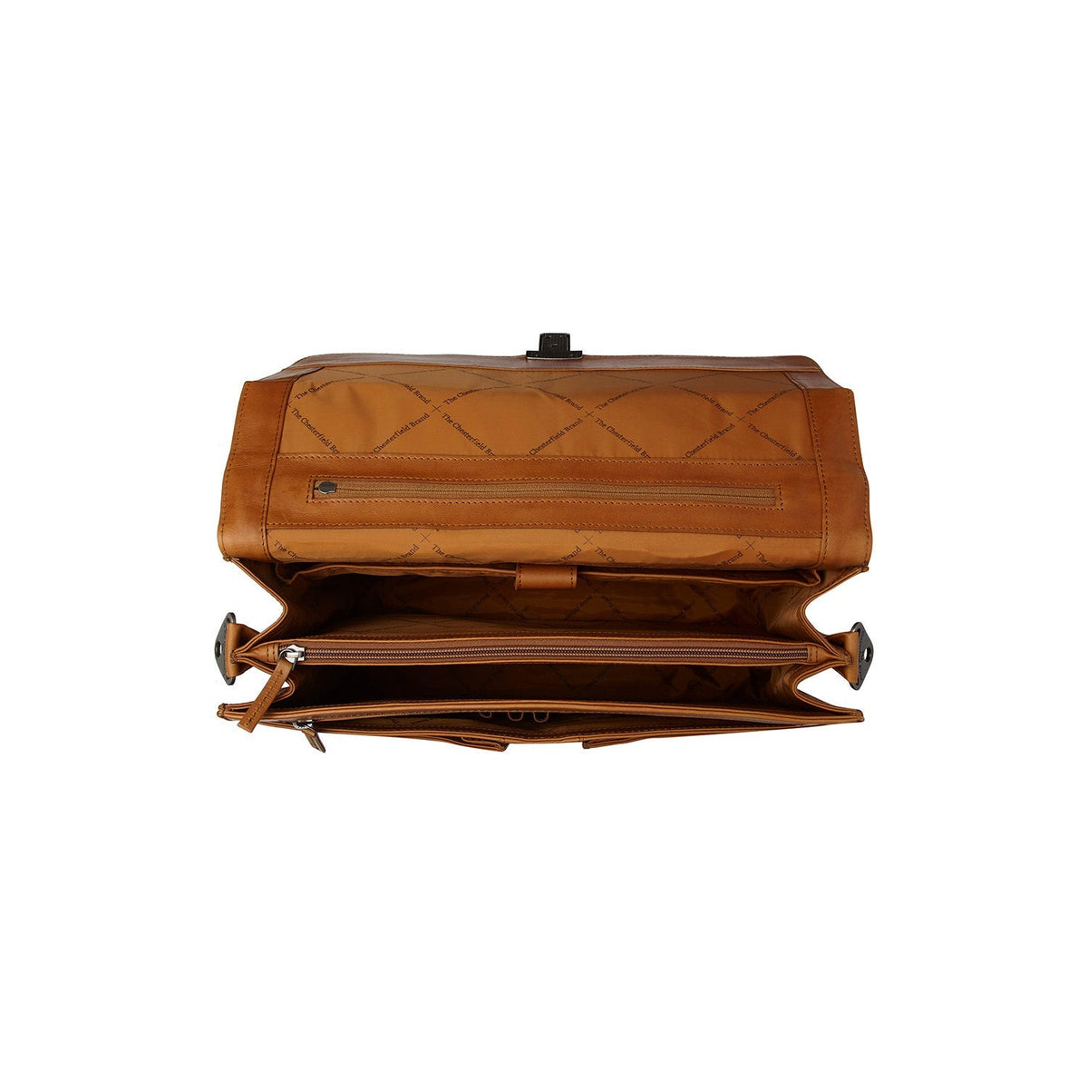 Stuttgart Full-Grain Leather Briefcase نسائي – alternate product view 3