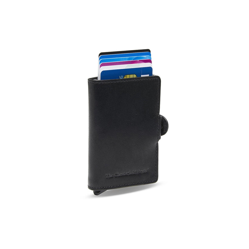 Baldwin Full-Grain Leather Card Holder نسائي