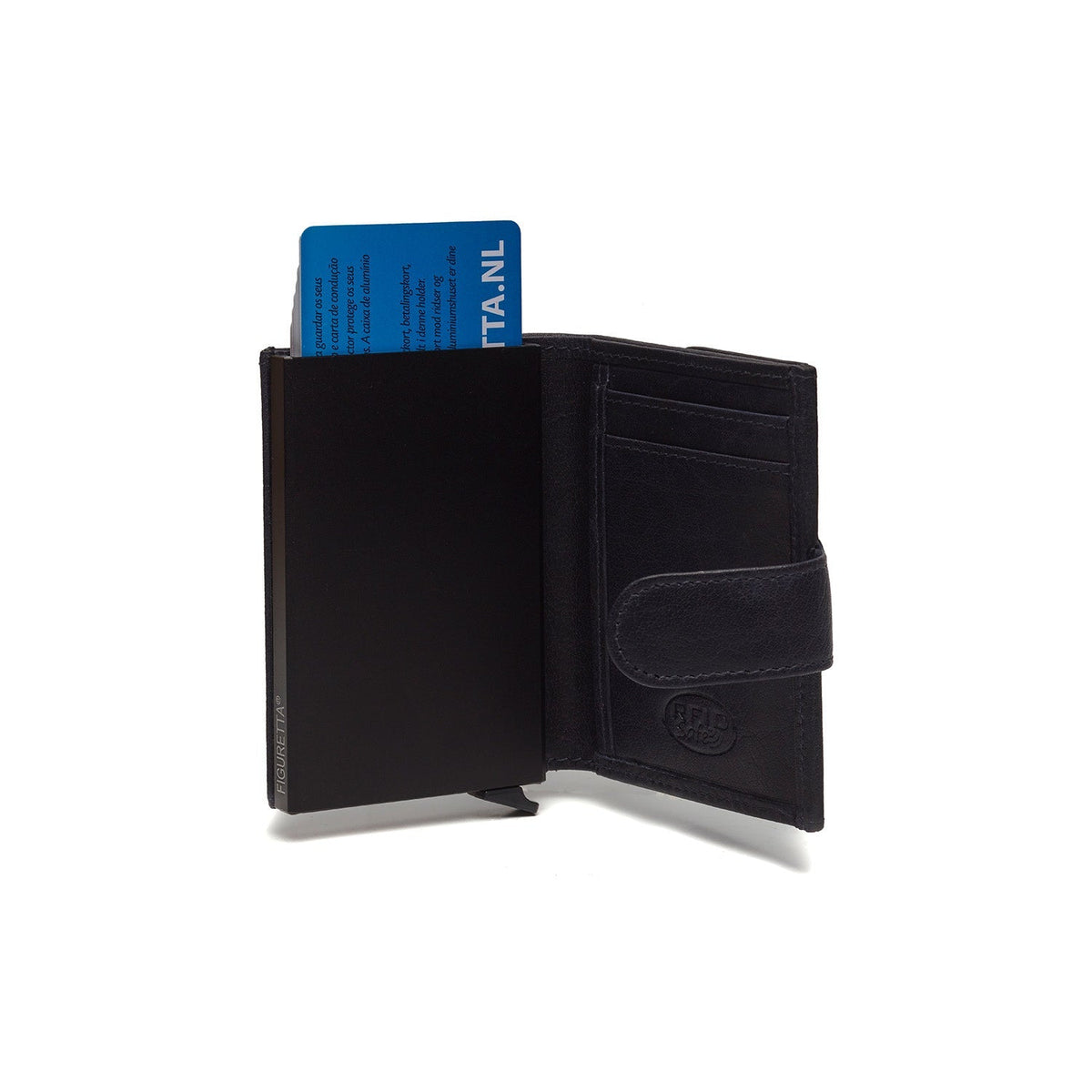 Hannover Full-Grain Leather Card Holder نسائي – alternate product view 3