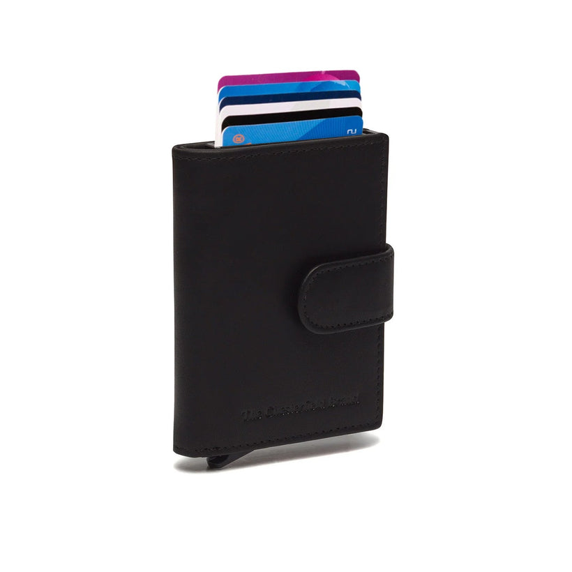 Leipzig Full-Grain Leather Card Holder نسائي