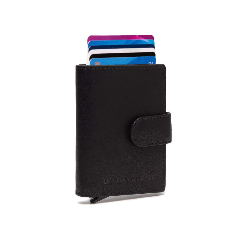 Prague Full-Grain Leather Card Holder نسائي