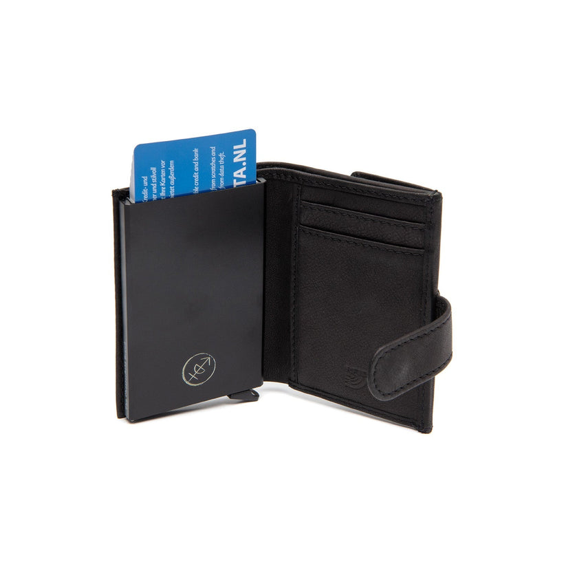 Torola Full-Grain Leather Card Holder نسائي