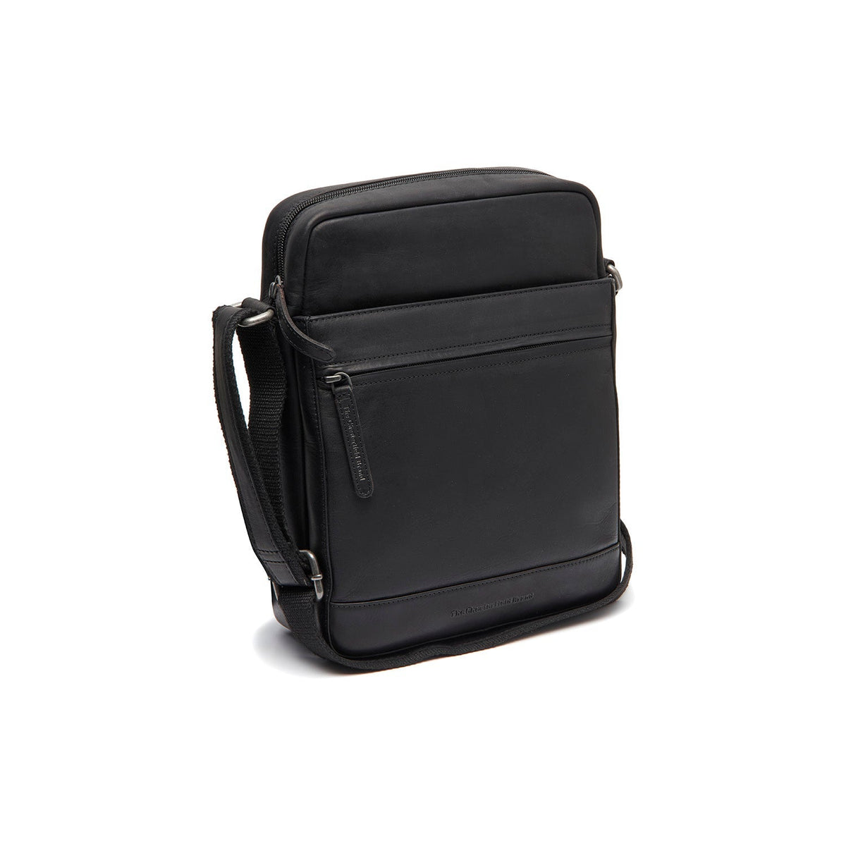Anzora Full-Grain Leather Crossbody Bag رجالي in Classic 100% Full-Grain Leather - Full Exterior Front Profile View | Buy Online