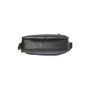 Arendal Full-Grain Leather Crossbody Bag رجالي - Structured Side Profile Showing Gusset Depth &amp; Expansion Capacity