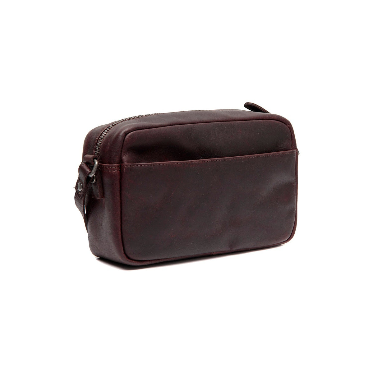 Brown Leather Crossbody Bag Arona, detail view 4