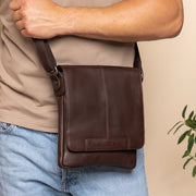Bodin Full-Grain Leather Crossbody Bag نسائي – alternate product view 2