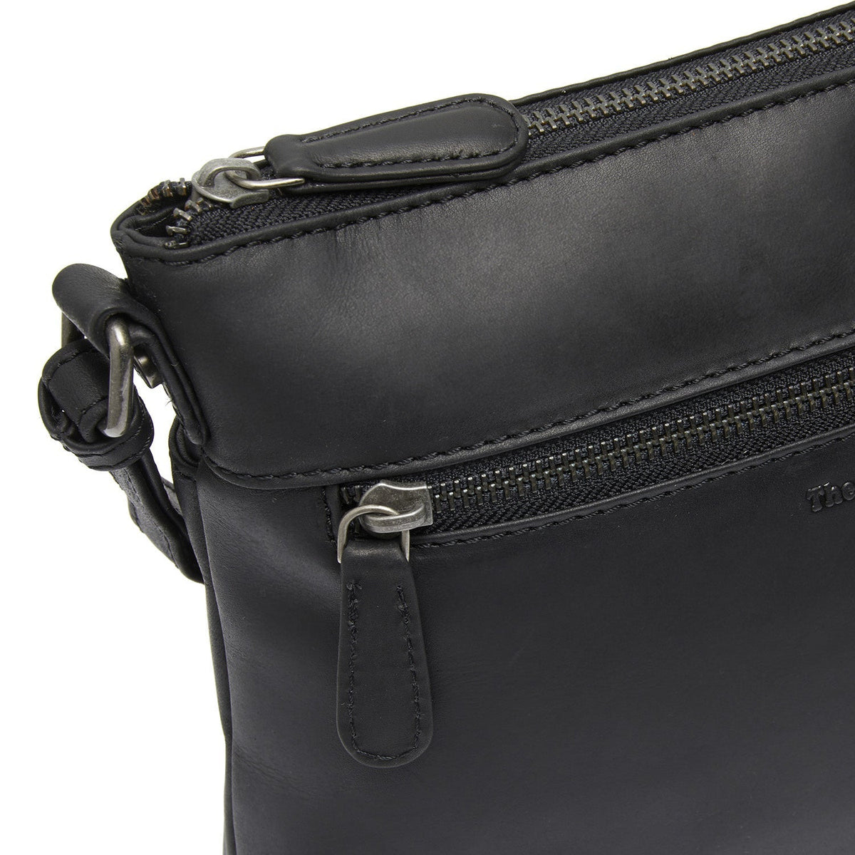 
Classic 100% Full-Grain leather Bag - عرض خلفي يوضح أحزمة الجلد المقواة والخياطة المتقنة