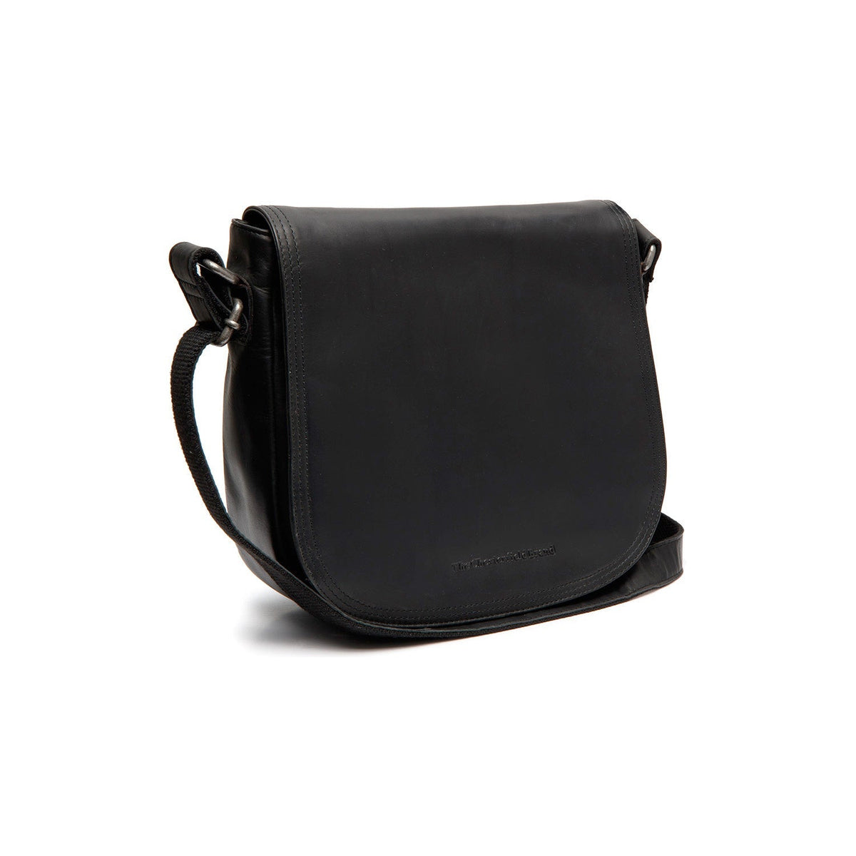 Everglades Full-Grain Leather Crossbody Bag نسائي in Classic 100% Full-Grain Leather - Full Exterior Front Profile View | Buy Online