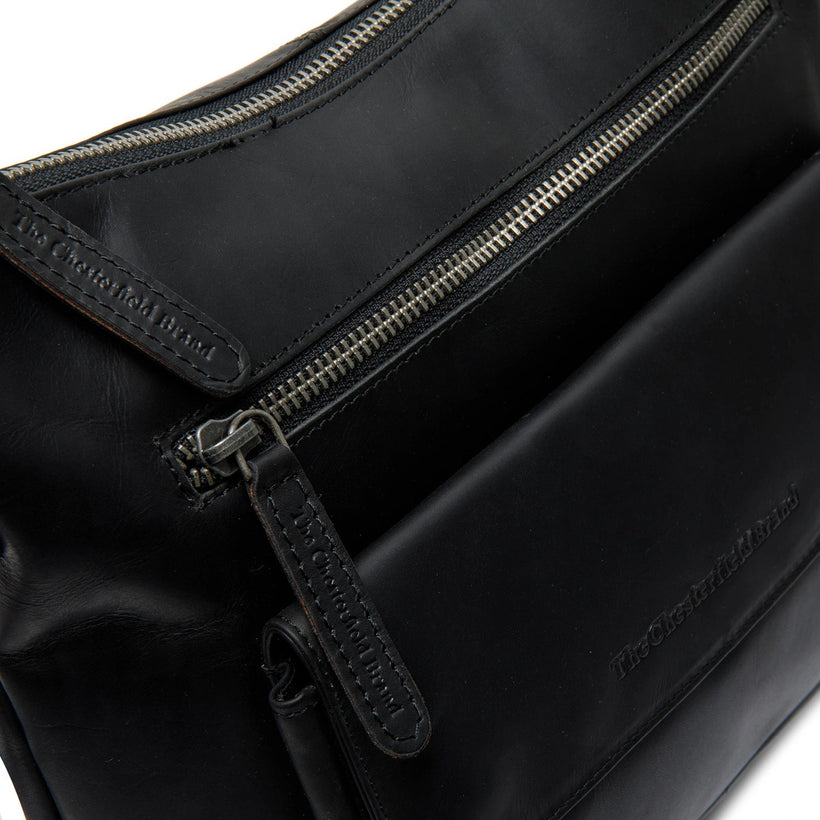 Hailey Full-Grain Leather Crossbody Bag نسائي