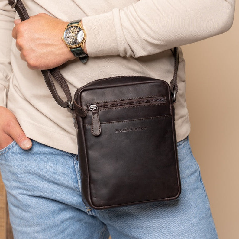 Laveno Full-Grain Leather Crossbody Bag رجالي – alternate product view 2