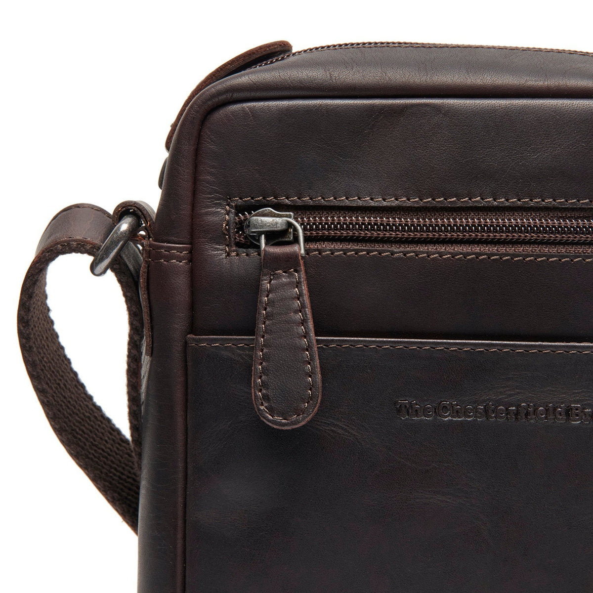 Laveno Full-Grain Leather Crossbody Bag رجالي – alternate product view 3