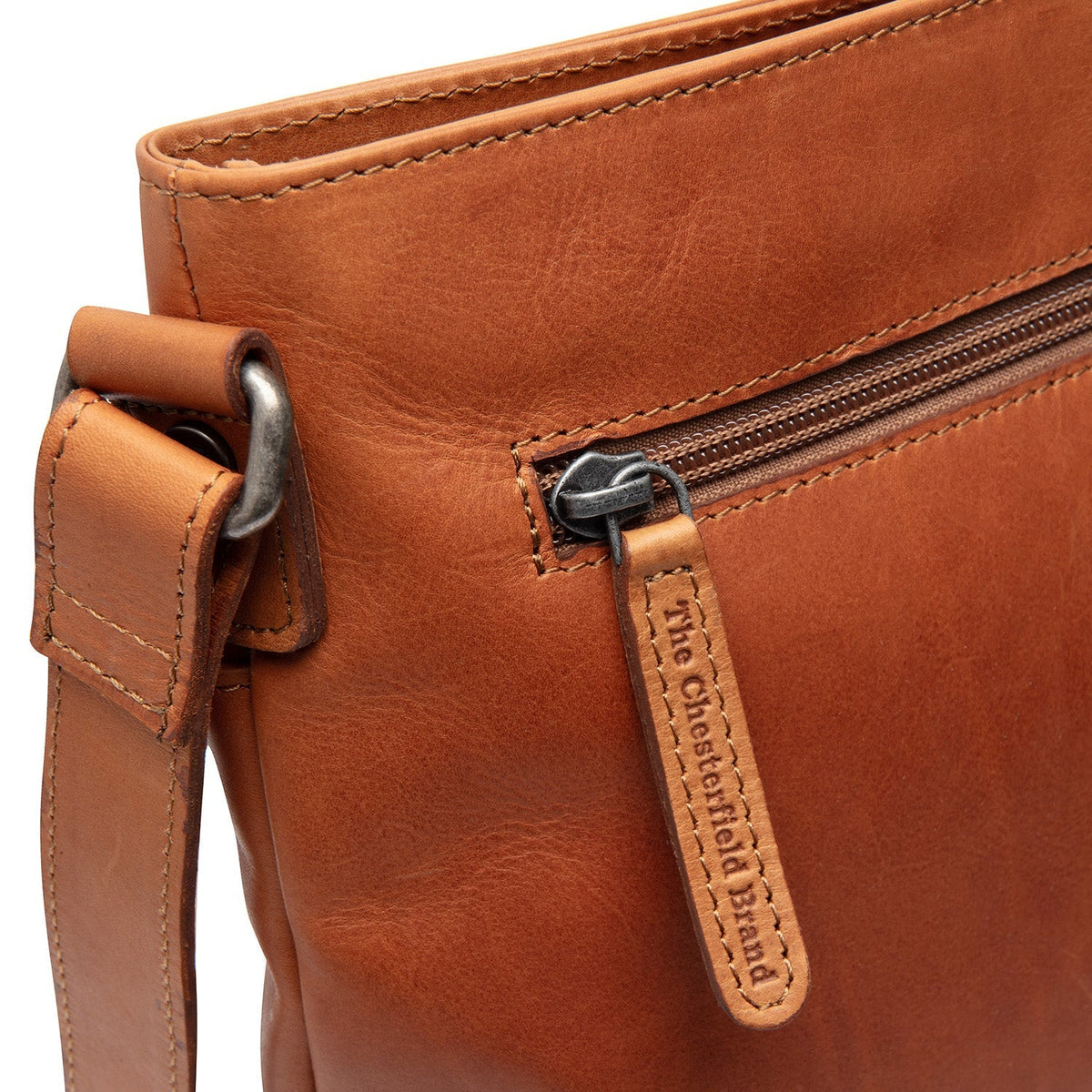 Lunton Full-Grain Leather Crossbody Bag نسائي – alternate product view 3