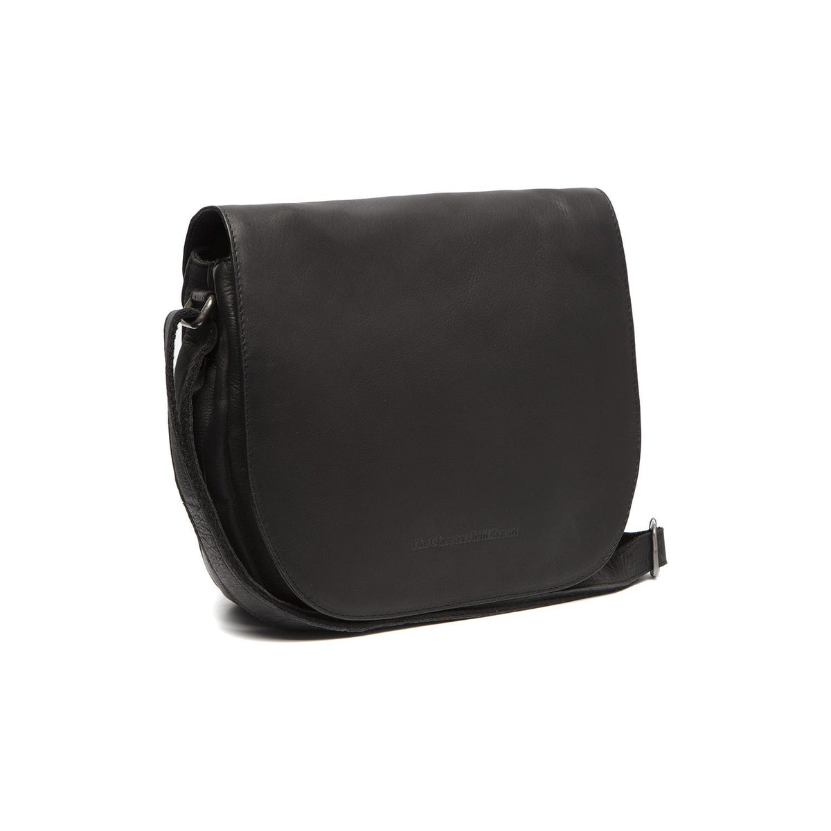 Millie Full-Grain Leather Crossbody Bag نسائي in Classic 100% Full-Grain Leather - Full Exterior Front Profile View | Buy Online
