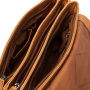 Reinforced Leather Base with Protective Metal Studs Detail