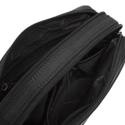 Classic 100% Full-Grain leather Bag - Rear Perspective Showing Reinforced Leather Straps &amp; Stitching