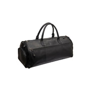 Tailored Rib Cuffs &amp; Hem Craftsmanship Construction Detail on Leather Garment Bag Finlay نسائي