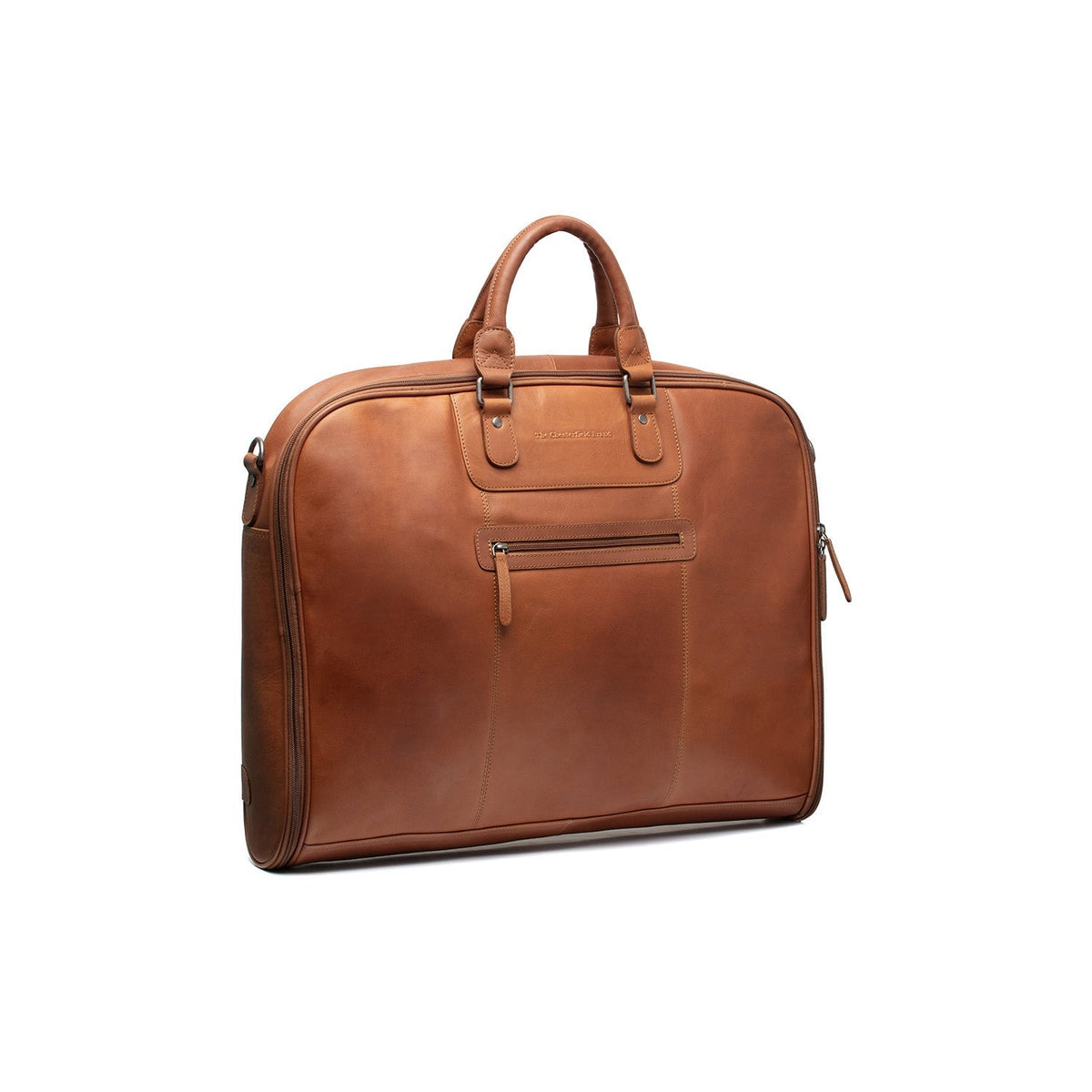 Cognac Leather Garment Bag Josh نسائي, detail view 5