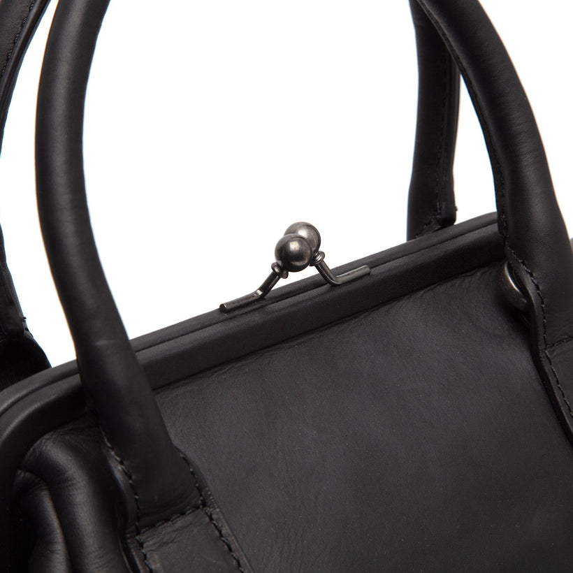 Chili Full-Grain Leather Handbag نسائي