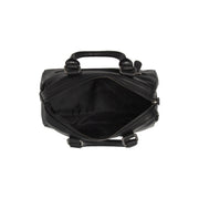 Dalford Full-Grain Leather Handbag نسائي - Lateral Side Profile View Showing Sleeve Cut &amp; Athletic Taper Fit
