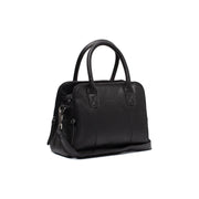 Ezra Full-Grain Leather Handbag نسائي in Classic 100% Full-Grain Leather - Front Profile View &amp; Tailored Silhouette | Buy Online