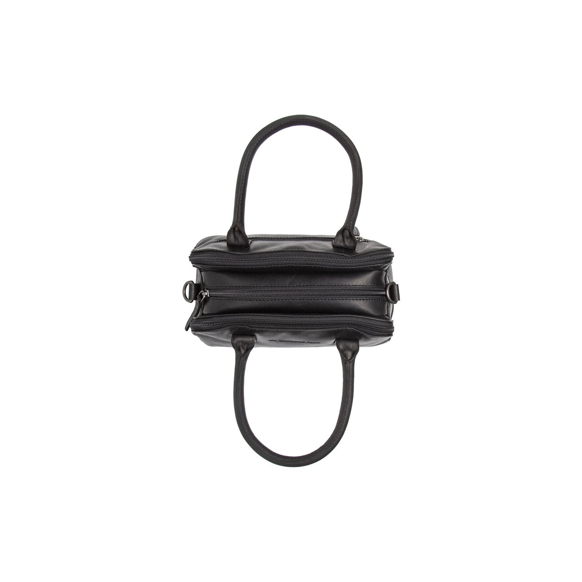 Ezra Full-Grain Leather Handbag نسائي - Lateral Side Profile View Showing Sleeve Cut &amp; Athletic Taper Fit