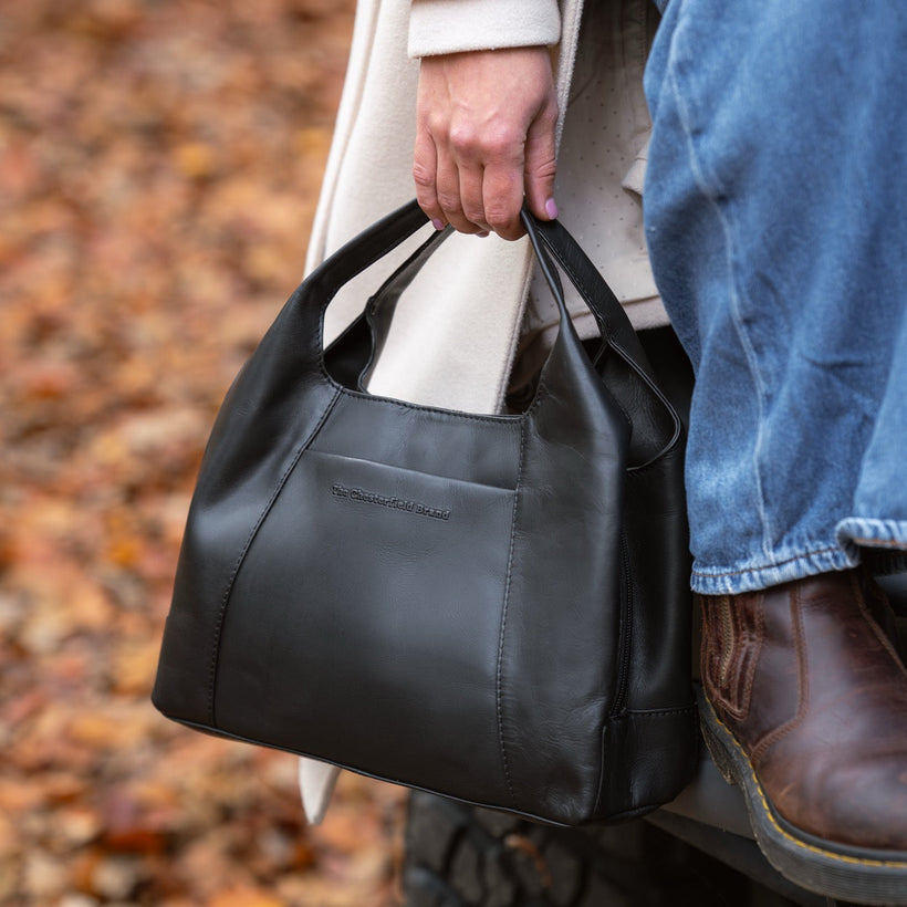Salina Full-Grain Leather Handbag نسائي