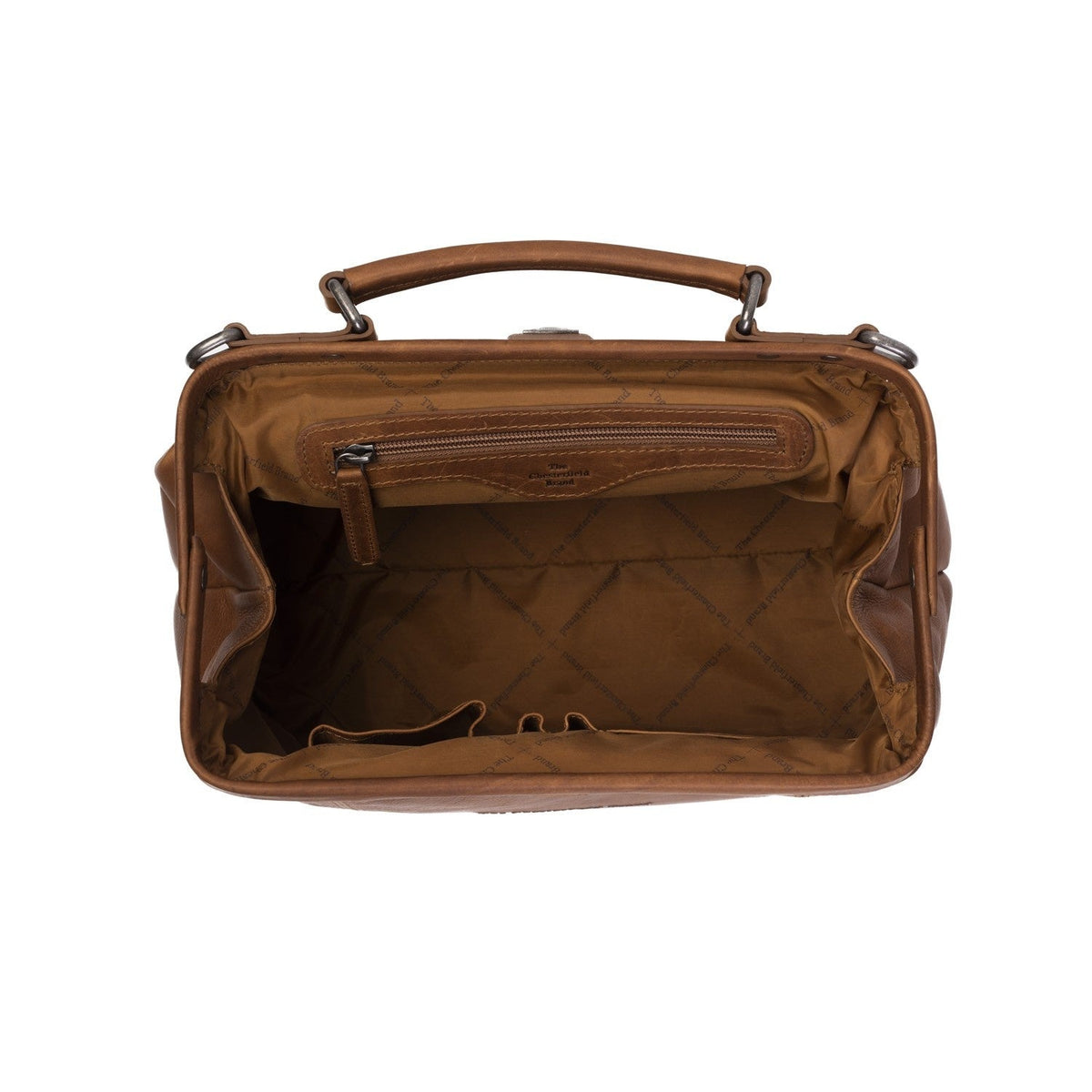 Shaun Full-Grain Leather Handbag نسائي – alternate product view 3