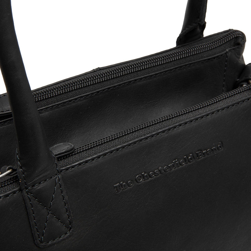 Solvin Full-Grain Leather Handbag نسائي