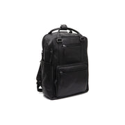Calden Full-Grain Leather Laptop Backpack نسائي in Classic 100% Full-Grain Leather - Full Exterior Front Profile View | Buy Online