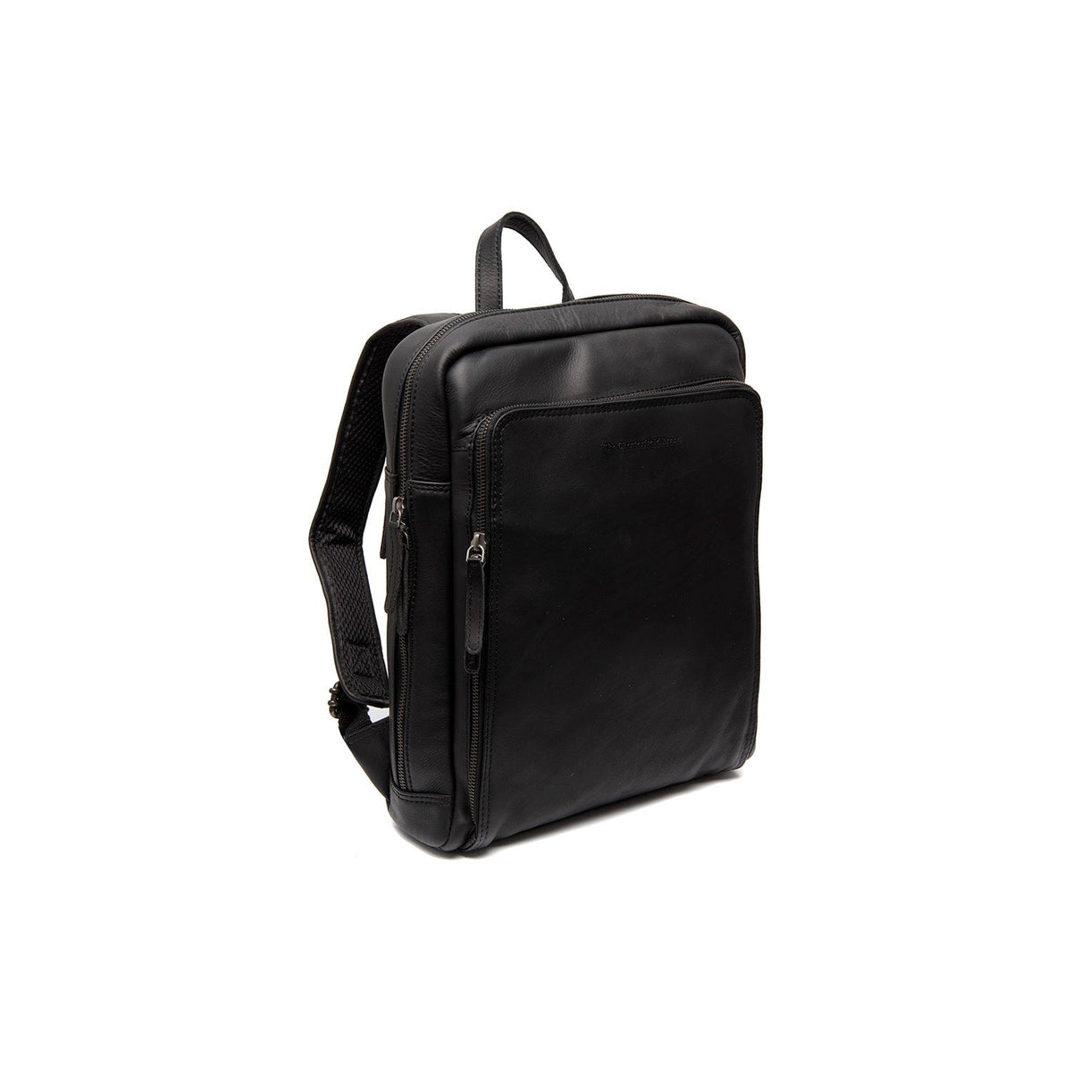 Jasper Full-Grain Leather Laptop Backpack نسائي in Classic 100% Full-Grain Leather - Full Exterior Front Profile View | Buy Online
