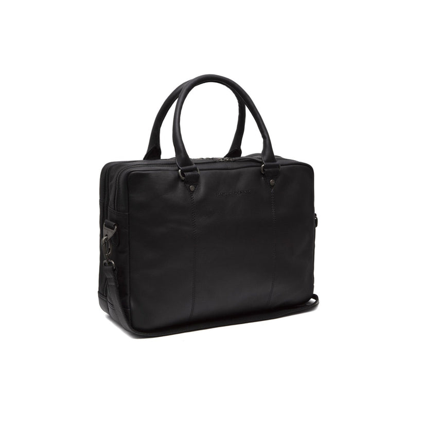 Boston Full-Grain Leather Laptop Bag رجالي