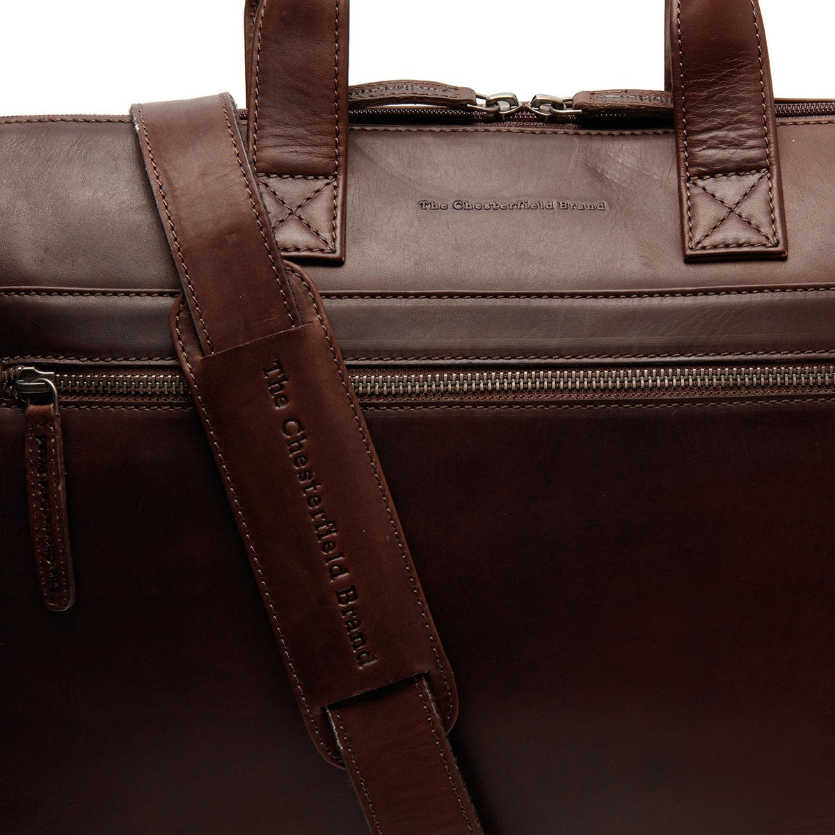 Levanto Full-Grain Leather Laptop Bag نسائي – alternate product view 3