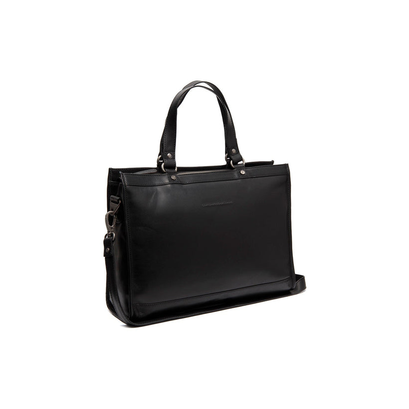 Manly Full-Grain Leather Laptop Bag نسائي