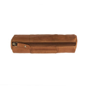 Cognac Leather Pencil Case Lea نسائي, detail view 4