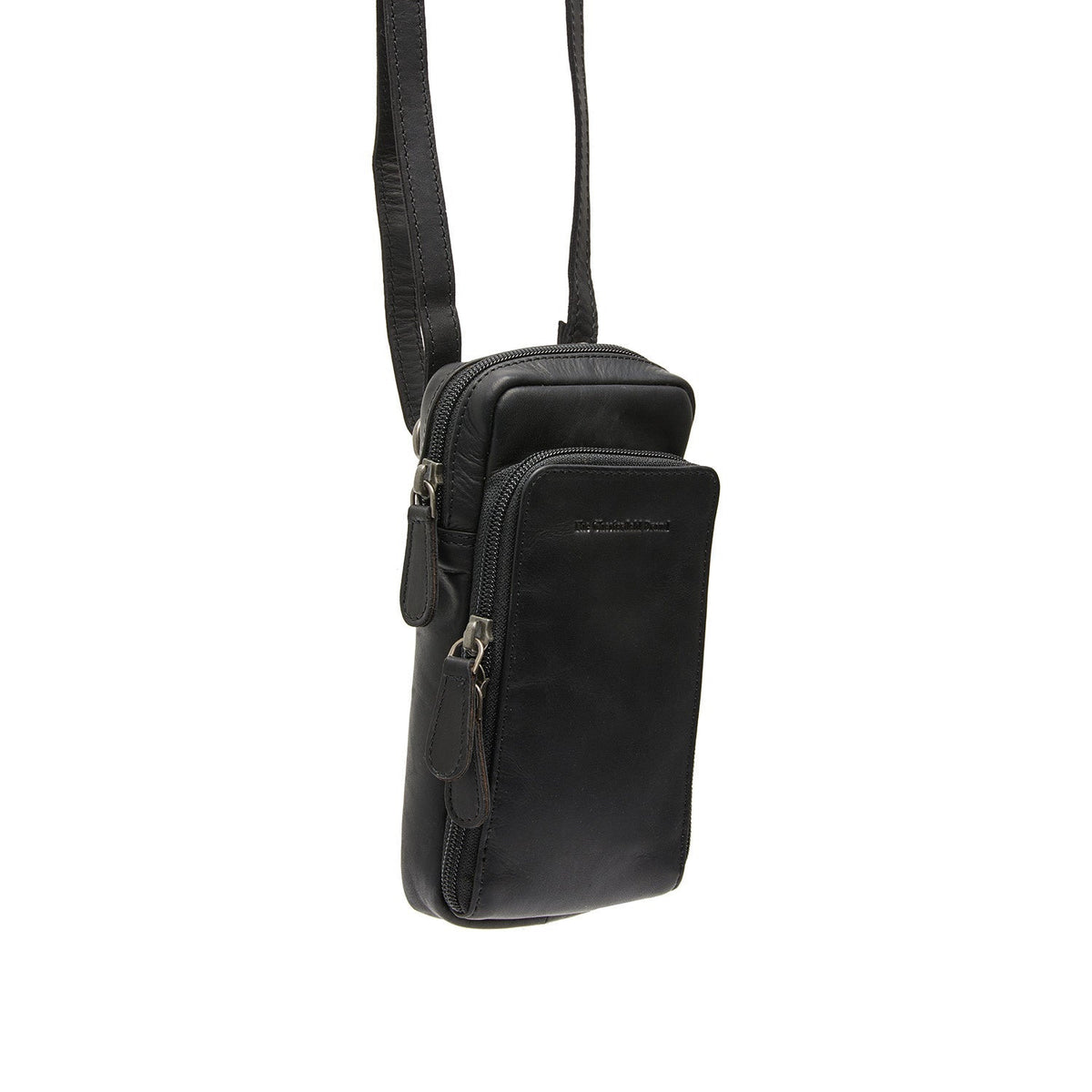 Valdes Full-Grain Leather Phone Bag جلد طبيعي أصلي 100% فل جرين - عرض أمامي وقَصّة مفصلة أنيقة | شراء أونلاين عبر المتجر الرسمي