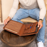 Leather Portfolio Barnet نسائي – alternate product view 3
