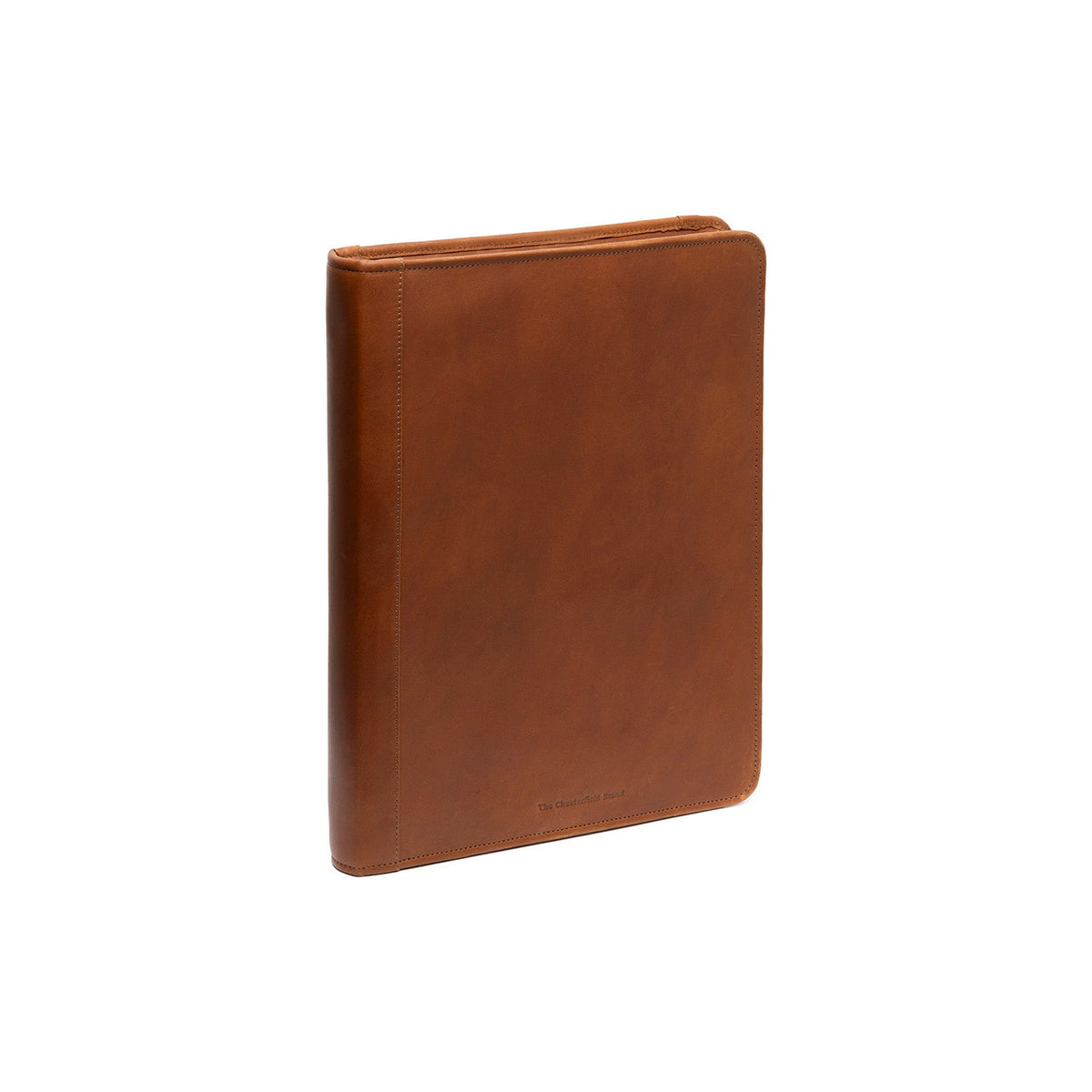 Cognac Leather Portfolio Moreton نسائي, front view