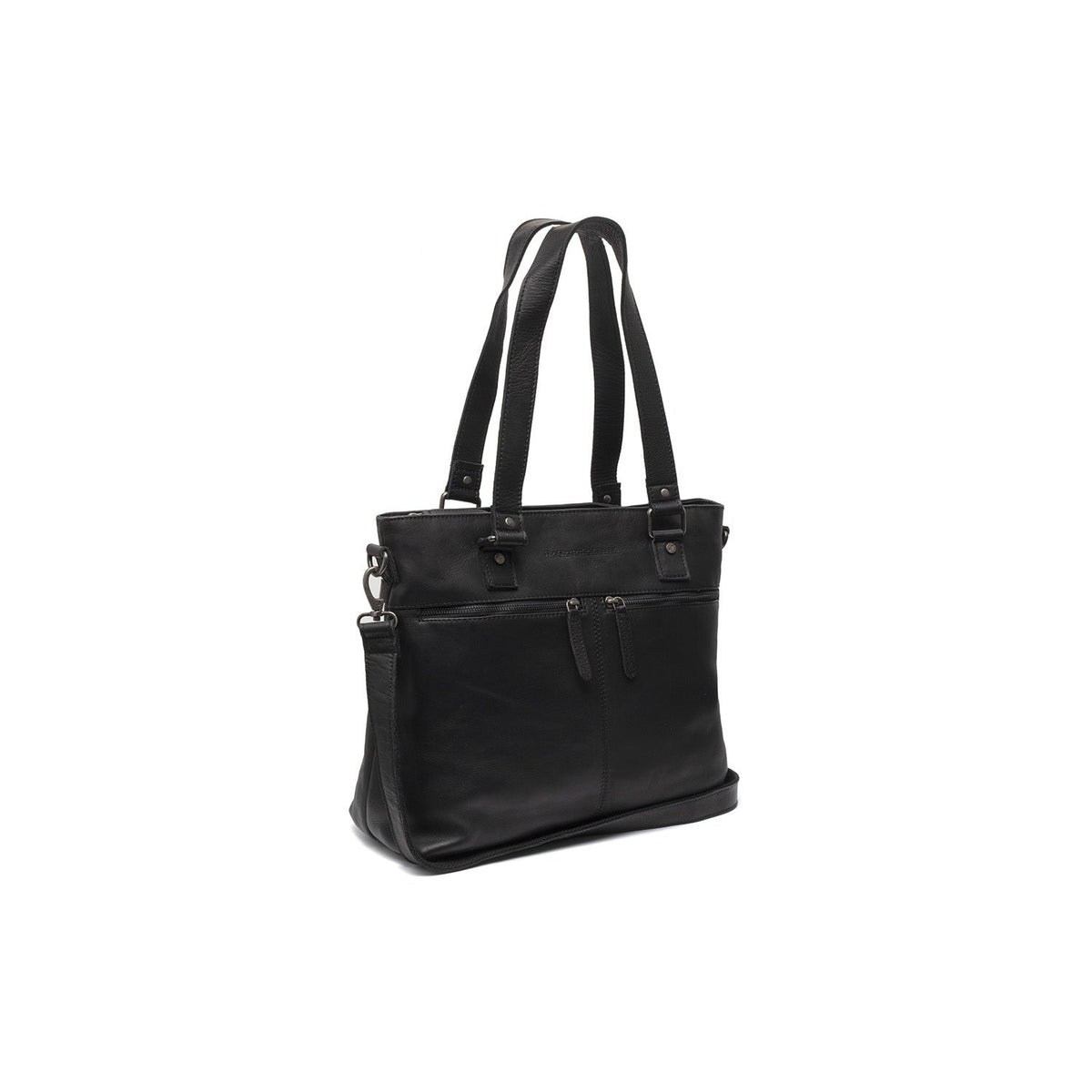 Rome Full-Grain Leather Shopper نسائي in Classic 100% Full-Grain Leather - Full Exterior Front Profile View | Buy Online