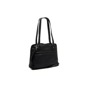 Belgrado Full-Grain Leather Shoulder Bag نسائي in Classic 100% Full-Grain Leather - Full Exterior Front Profile View | Buy Online