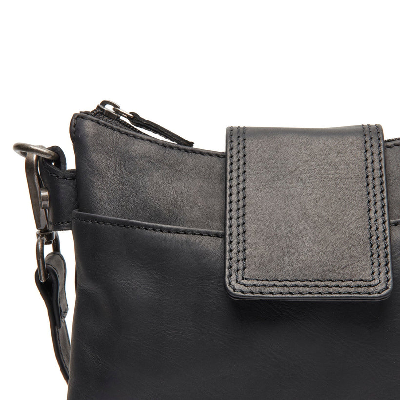 Calora Full-Grain Leather Shoulder Bag نسائي