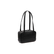 Fenno Full-Grain Leather Shoulder Bag نسائي in Classic 100% Full-Grain Leather - Full Exterior Front Profile View | Buy Online