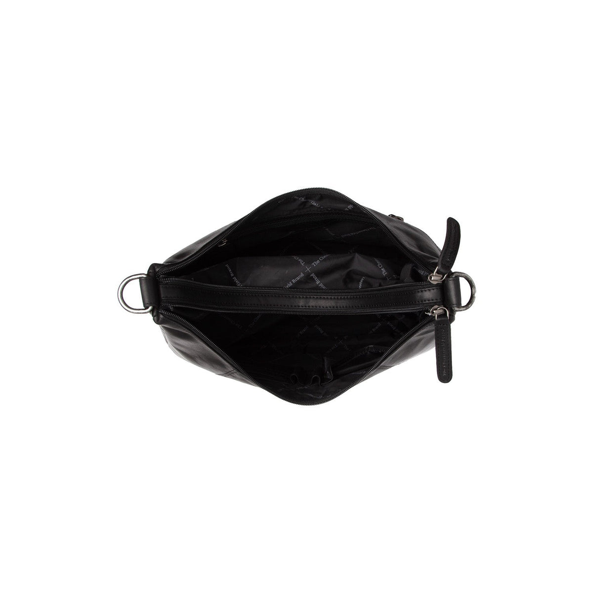 Marle Full-Grain Leather Shoulder Bag نسائي - Structured Side Profile Showing Gusset Depth &amp; Expansion Capacity