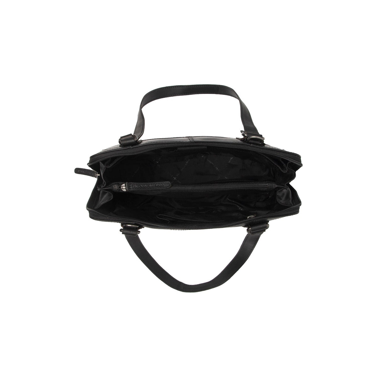 Interior View Showing Dedicated Padded Laptop Sleeve &amp; Multi-Compartment Organization