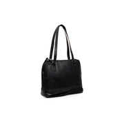 Seron Full-Grain Leather Shoulder Bag نسائي in Classic 100% Full-Grain Leather - Full Exterior Front Profile View | Buy Online