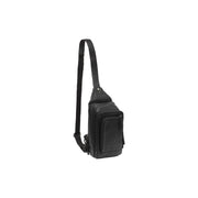 Leather Sling Bag Riga نسائي in Classic 100% Full-Grain Leather - Full Exterior Front Profile View | Buy Online