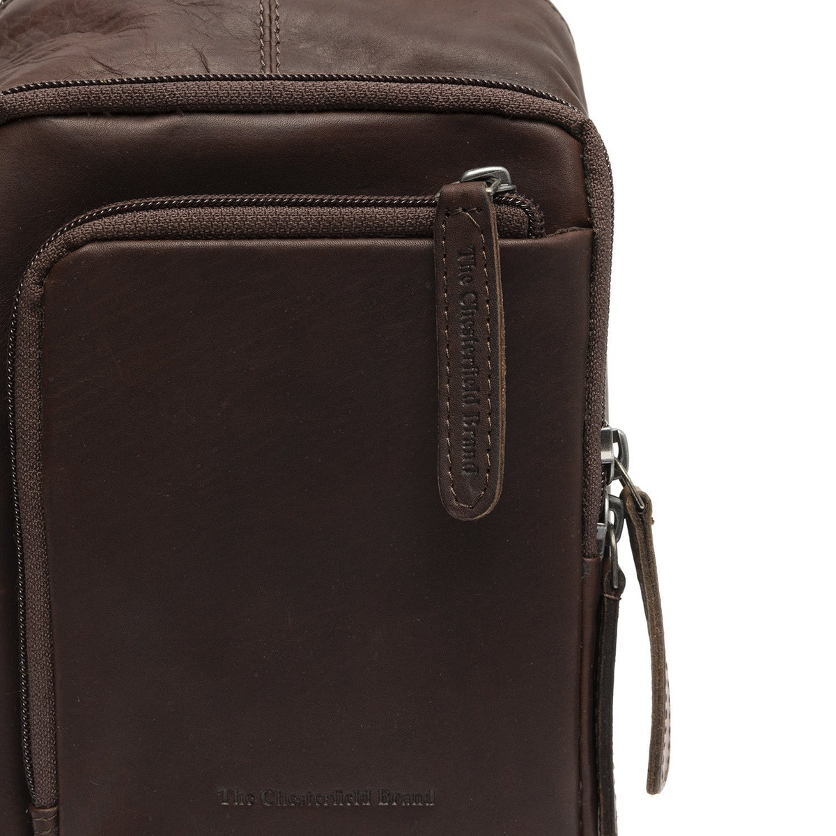 Brown Leather Sling Bag Riga نسائي, detail view 1