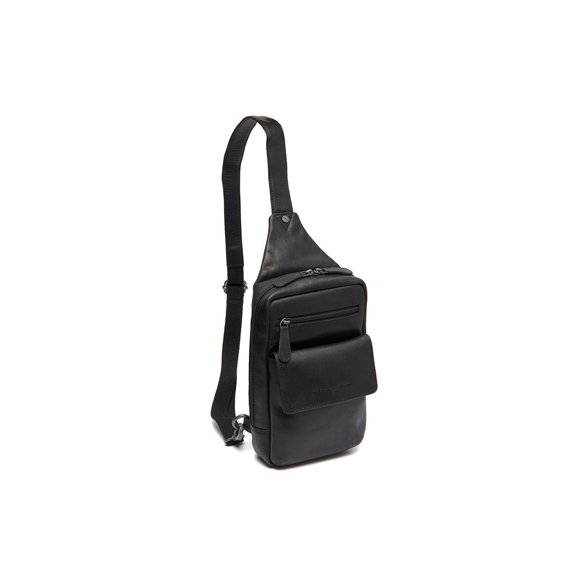 Leather Sling Bag Turelle نسائي in Classic 100% Full-Grain Leather - Full Exterior Front Profile View | Buy Online