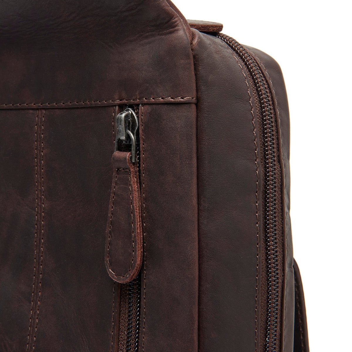 Brown Leather Sling Bag Turelle نسائي, detail view 3