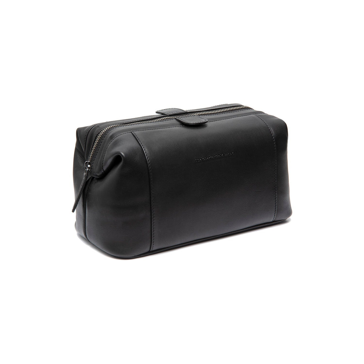 Biassa Full-Grain Leather Toiletry Bag نسائي in Classic 100% Full-Grain Leather - Front Profile View &amp; Tailored Silhouette | Buy Online